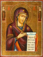 Our Lady with a Scroll (the Deisis tier)