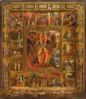 Resurrection and the Descent into Hell, with the feasts