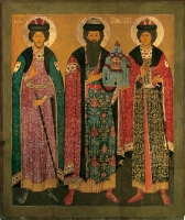 Saint princes Boris, Gleb and Gabriel of Pskov