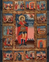 George, the Great Martyr, with scenes from his life