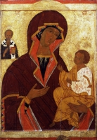 Mother of God Hodegetria with Saint Basil the Great
