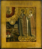 Boris and Gleb, Sts., with scenes from their life