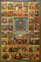 Nicholas the Wonderworker, with life scenes and miracles
