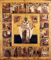 Saint Nicholas the Wonderworker, with scenes from his life
