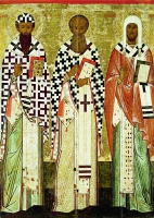 Cyril  and Athanasius of Alexandria and  Leontius, the bishop of Rostov, Sts.