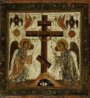 Прославление Креста (на обороте)