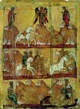 Miracle of Sts. Florus and Laurus, St. Blaise of Sebaste and St. Spiridon of Tremithus