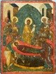 Assumption of the Mother of God / Savior Not Made by Hands (A double-sided tablet icon)  